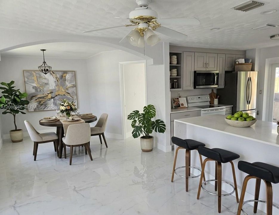 Virtually staged_living / dining
