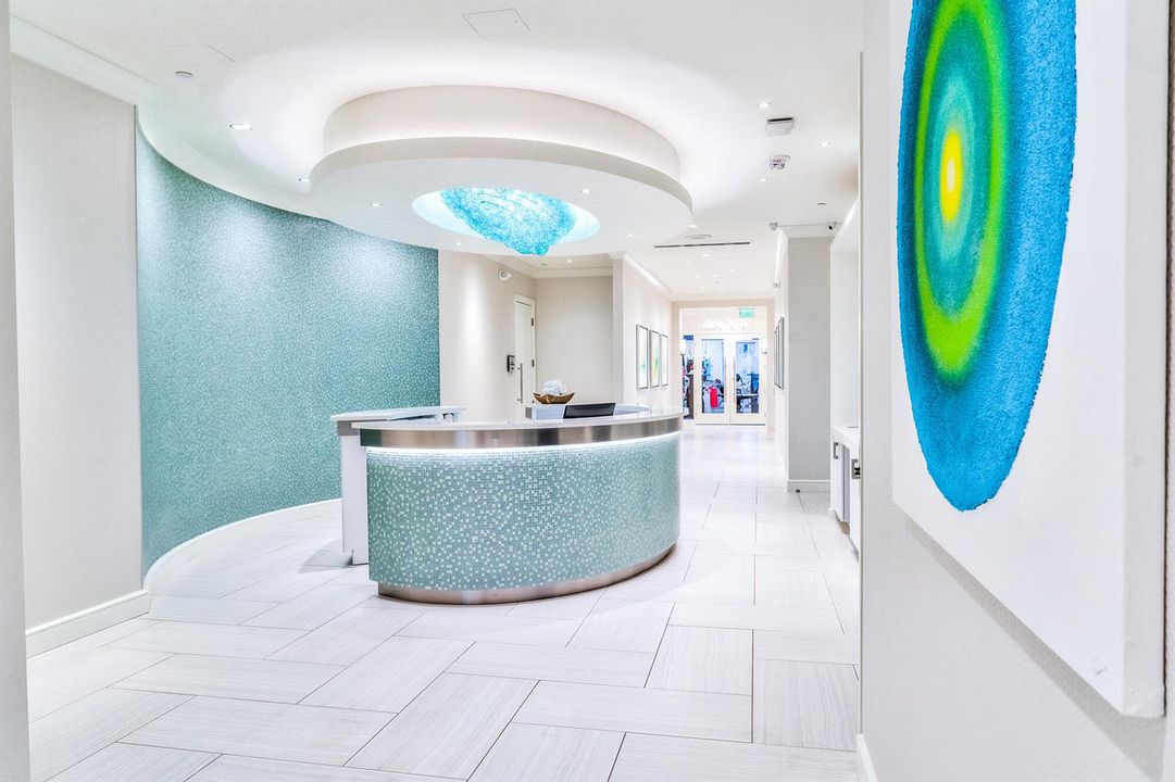 SPA FRONT DESK AREA