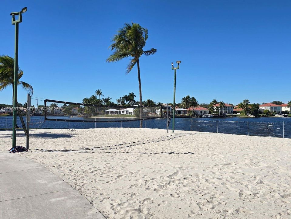 Volleyball court