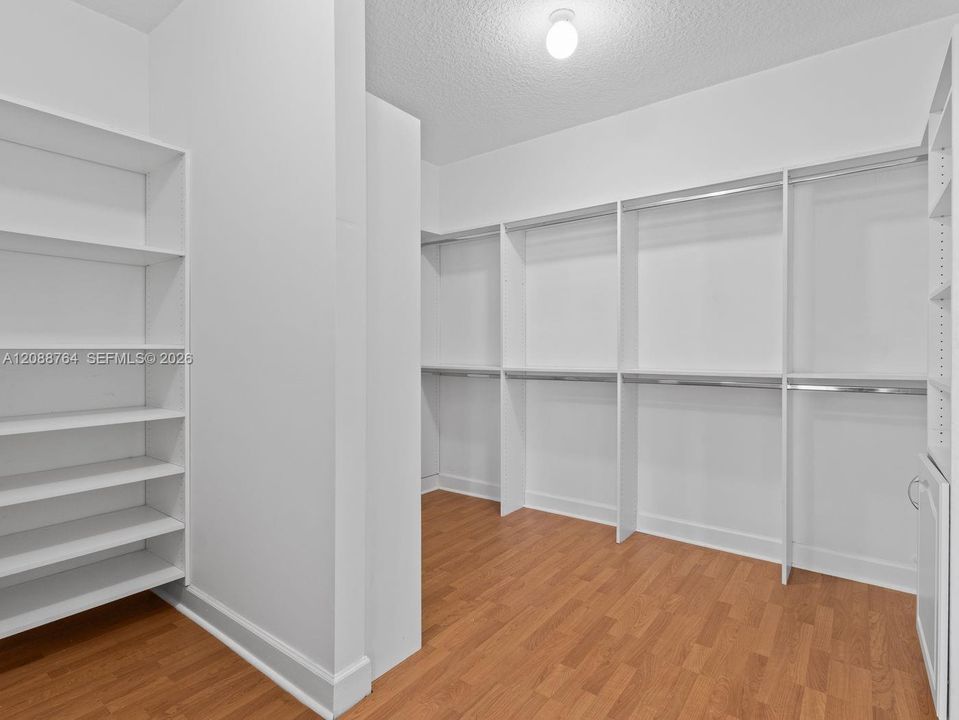 Primary Walking Closet
