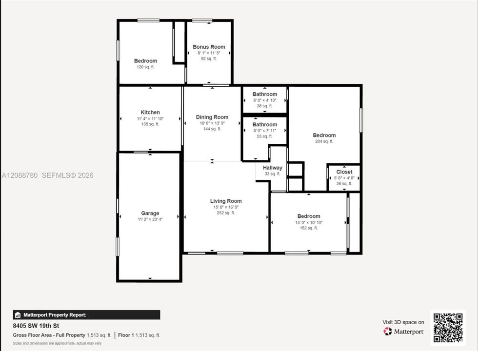 En Venta: $410,000 (3 camas, 2 baños, 1455 Pies cuadrados)