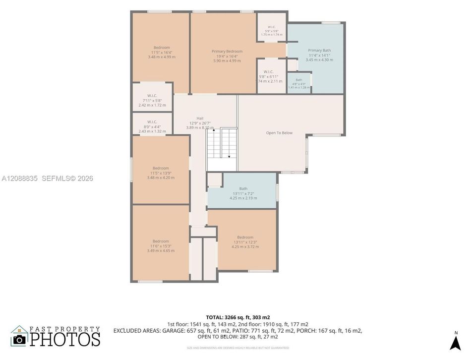 For Sale: $964,900 (5 beds, 2 baths, 3266 Square Feet)