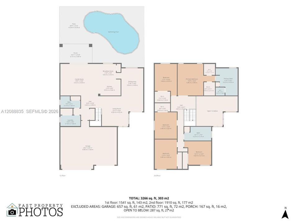 For Sale: $964,900 (5 beds, 2 baths, 3266 Square Feet)