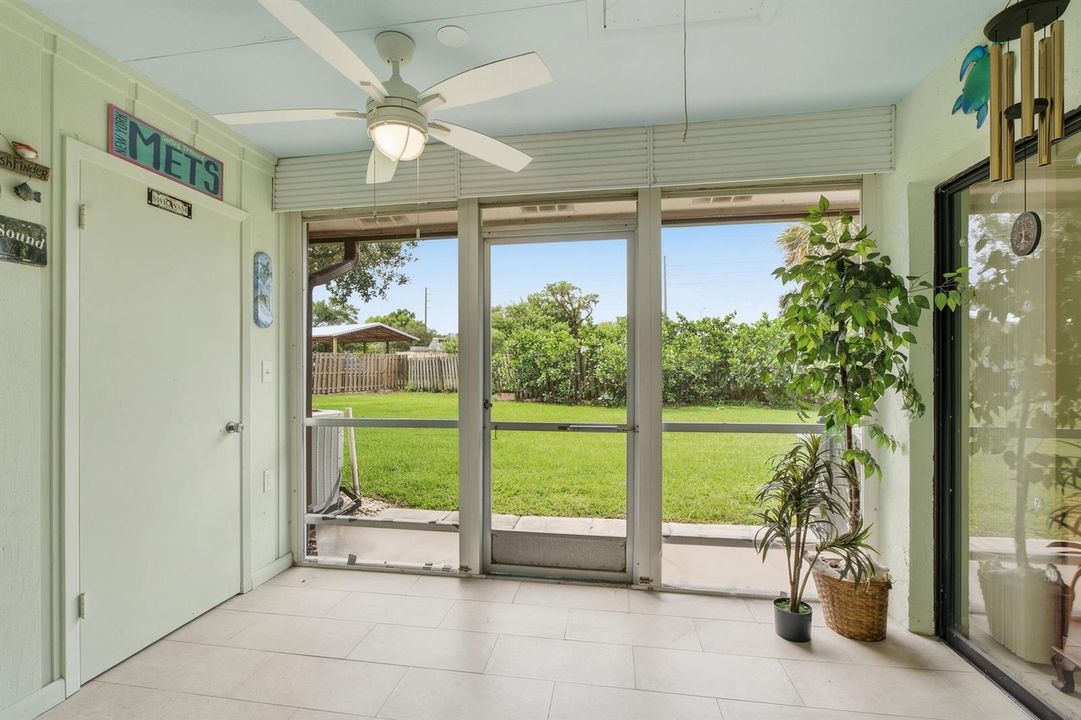 Private Covered Screened Porch