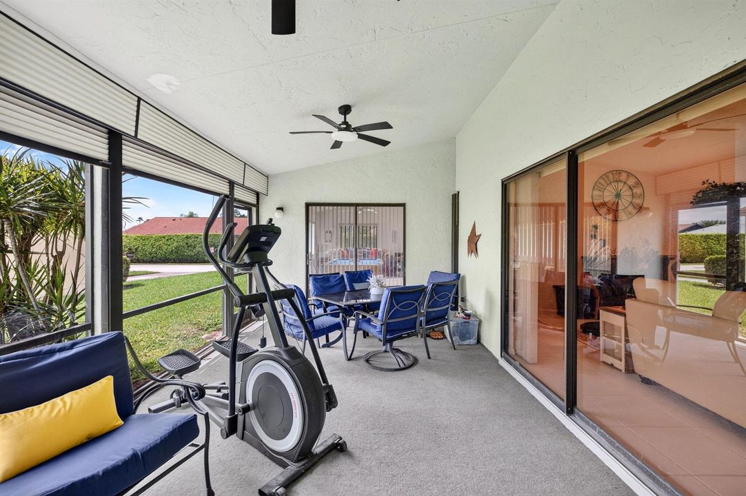 Screened in Patio