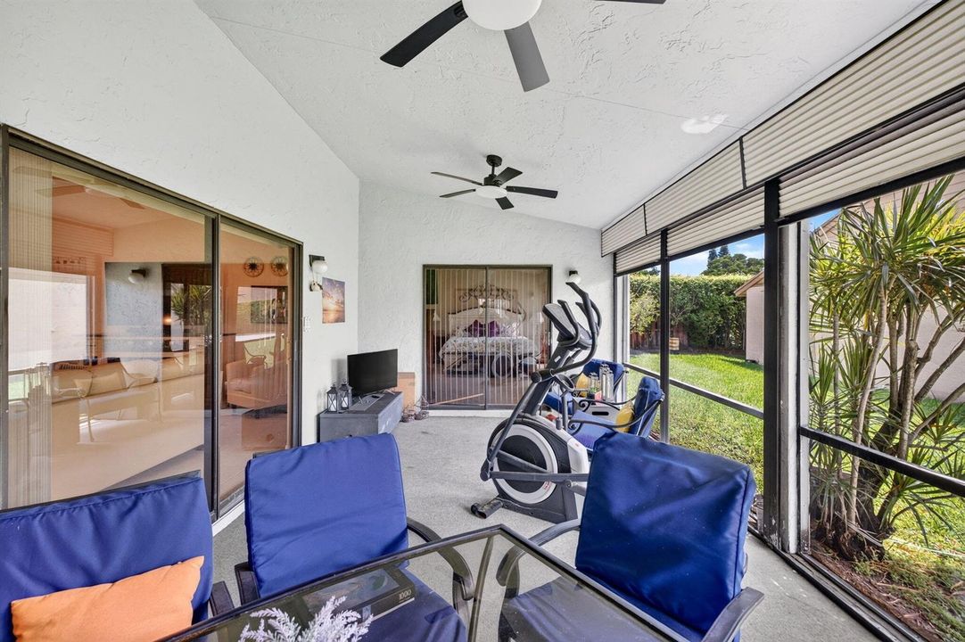 Screened in Patio