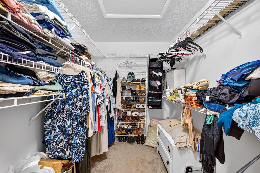 Primary Bedroom Walk In Closet