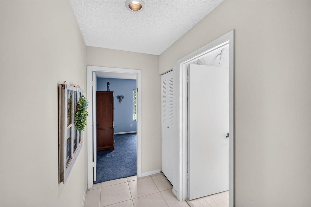 Hallway to 2nd Bedroom & Bath