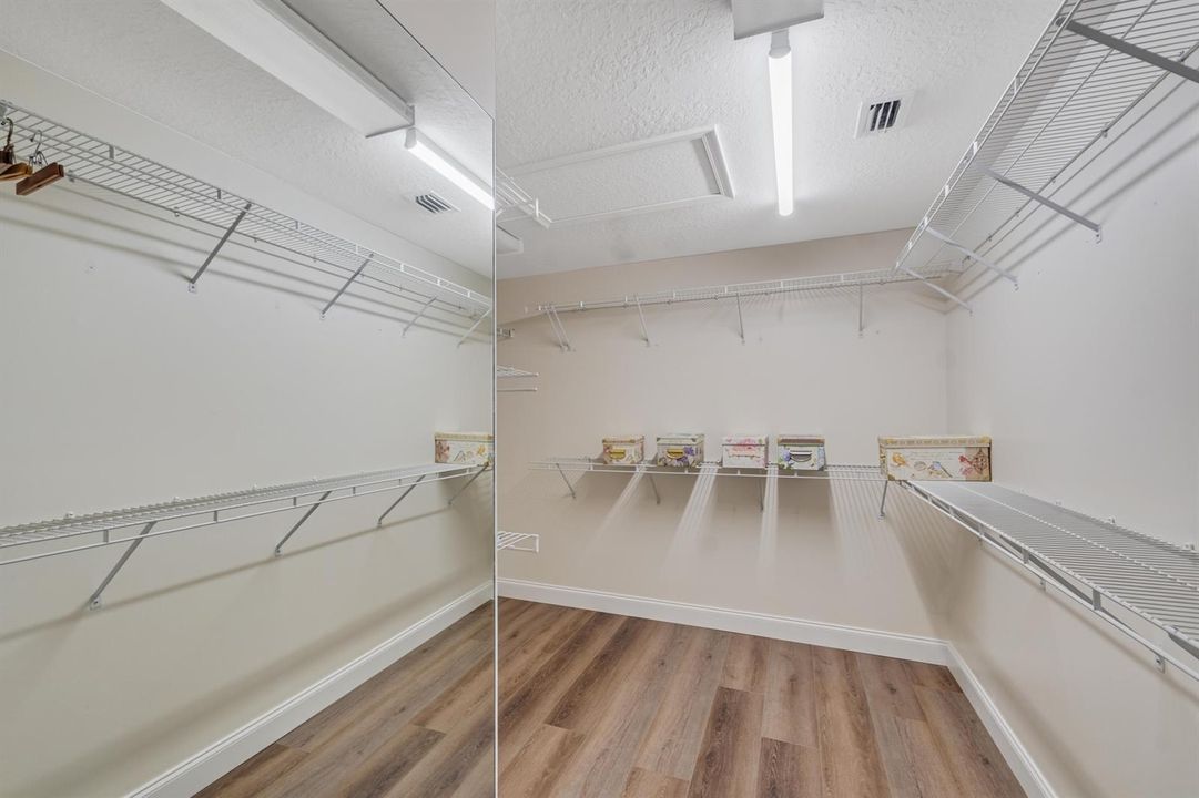 master walk in closet
