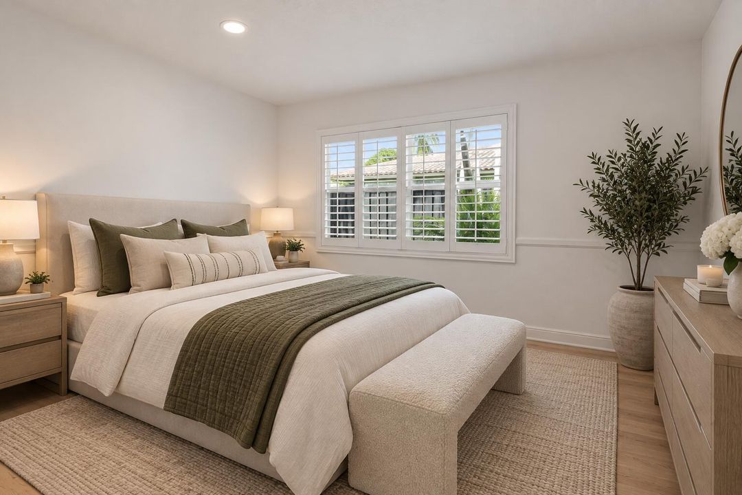 Bedroom 4 virtually staged