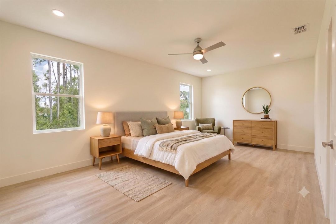 9 - Primary Bedroom Staged