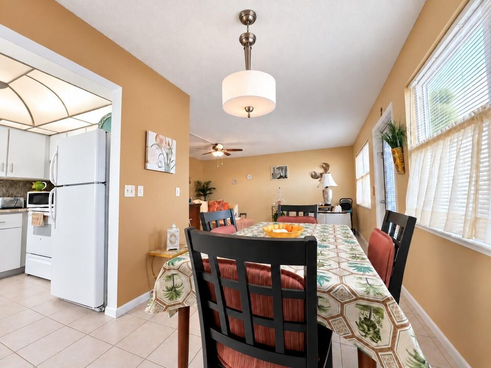 Dining Area to Living