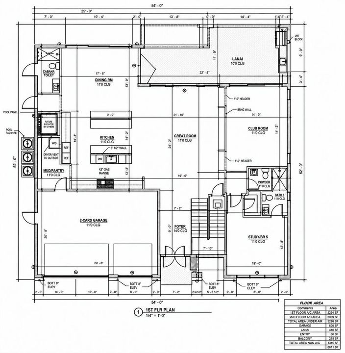 First Floorplan