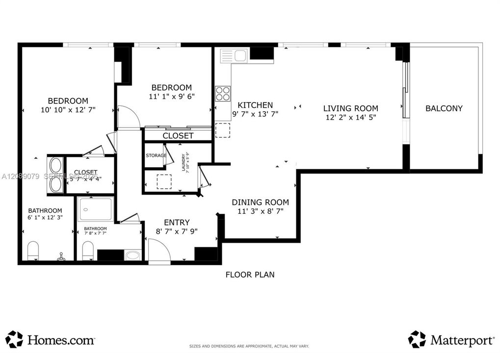 For Sale: $1,147,000 (2 beds, 2 baths, 1121 Square Feet)