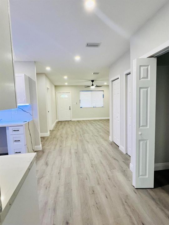 Transition area of home