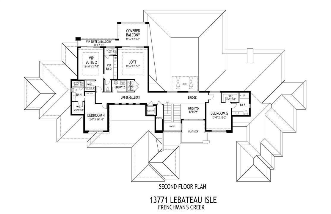 Second Floor - Floor Plan