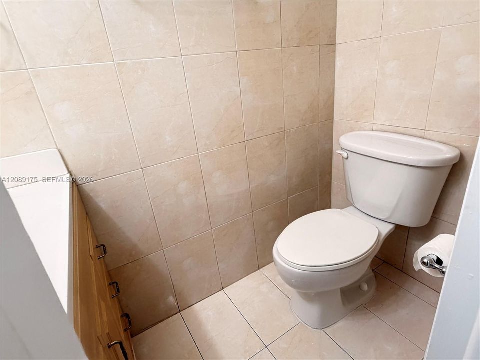 1st floor half bath