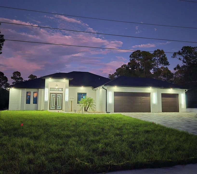 Front of Structure