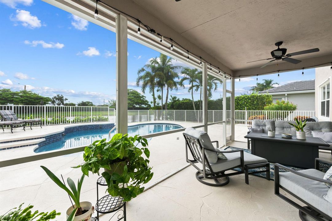 Patio and Pool