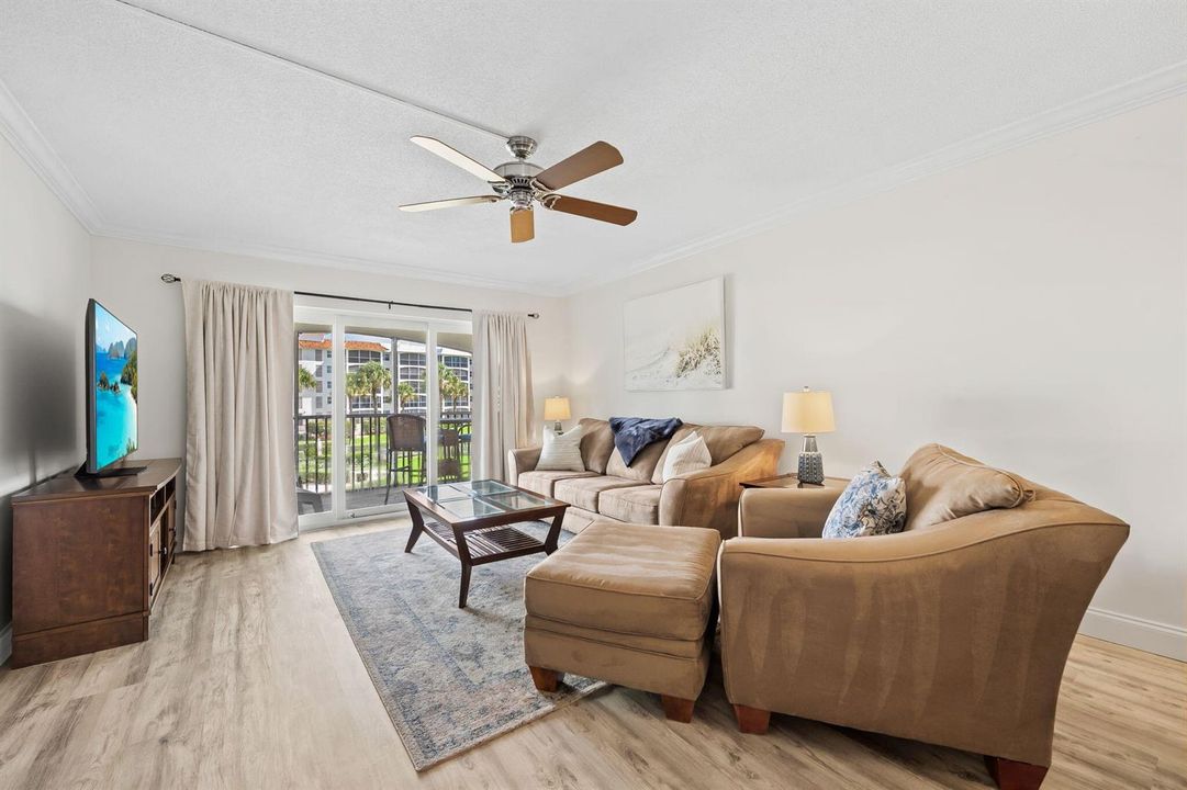 living room to balcony
