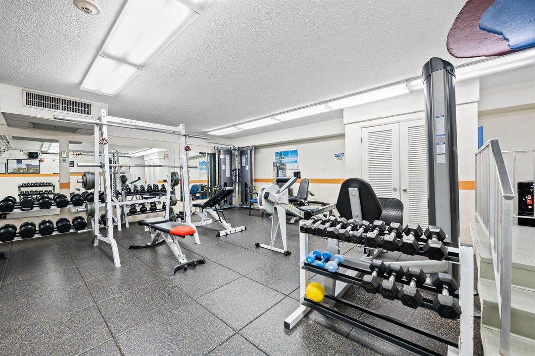 fitness room