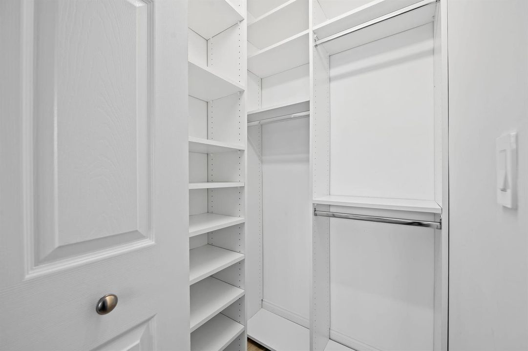 built in guest closets