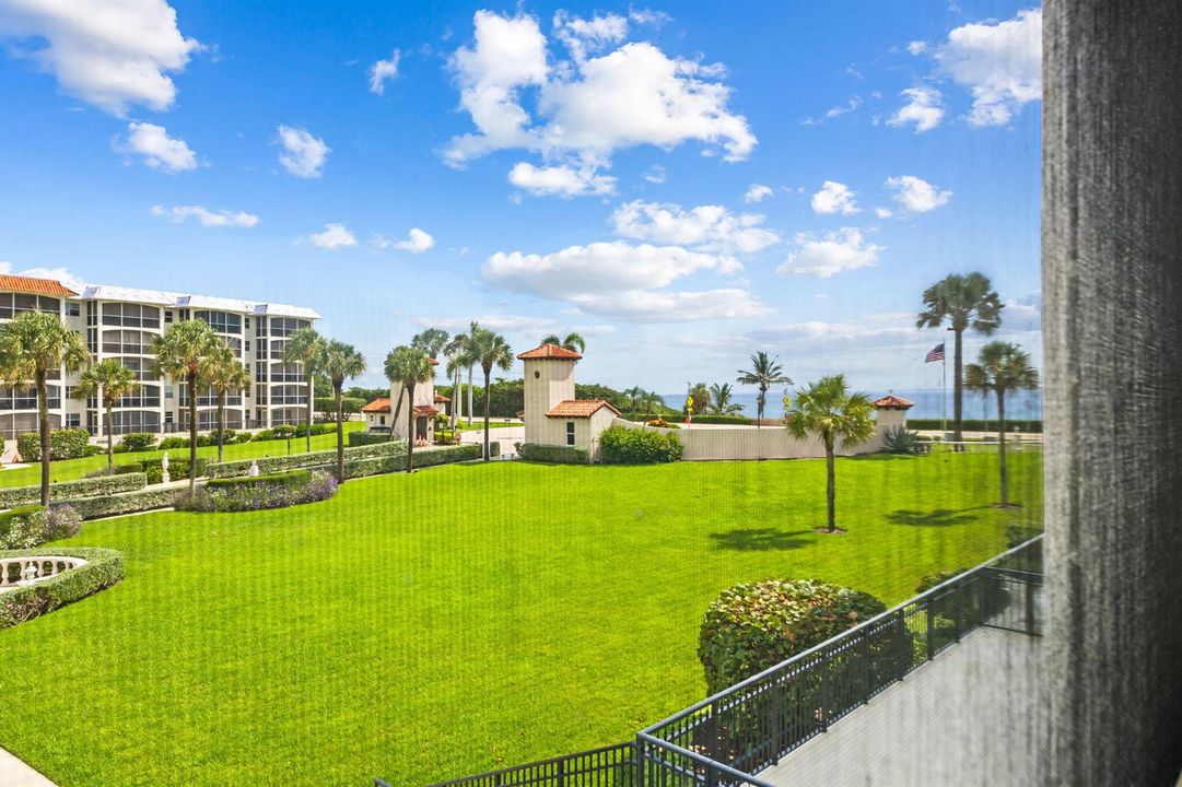 ocean views from balcony