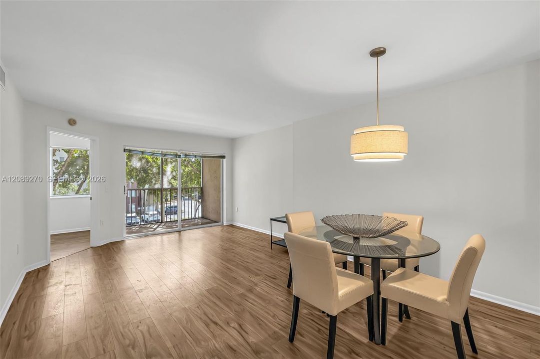 DINING/LIVING SPACE