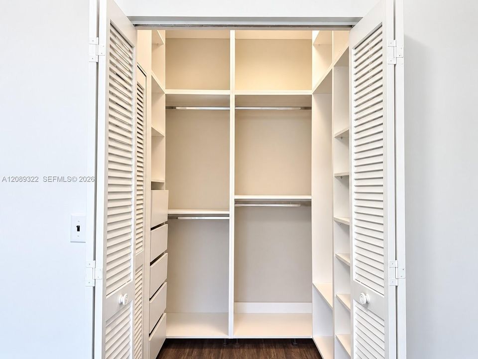 Closet Main Bedroom