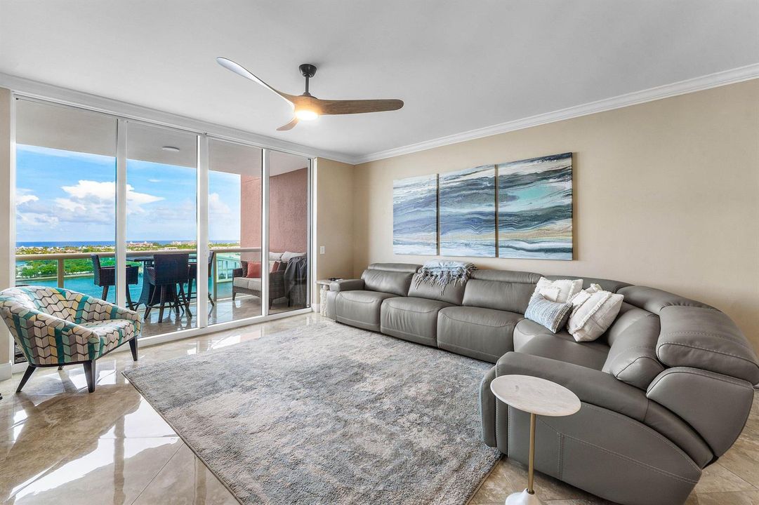 Living Area W Water Views