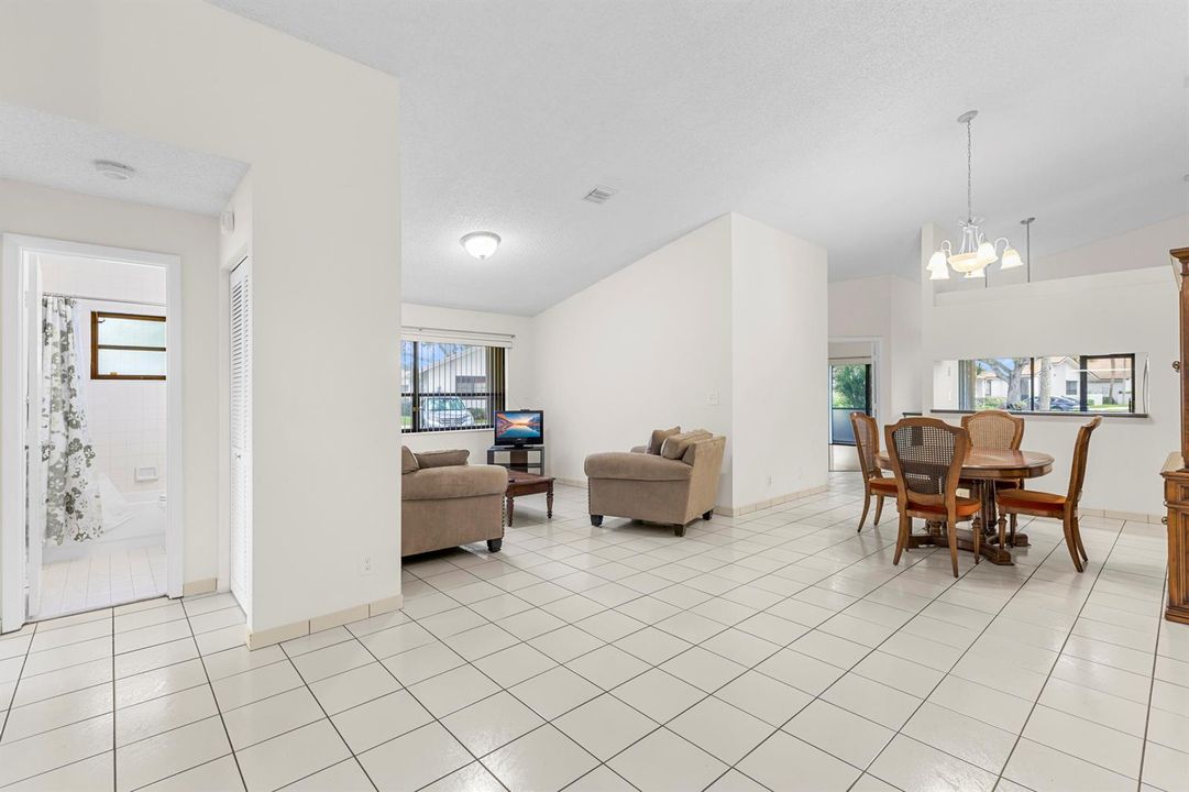 layout from entry foyer