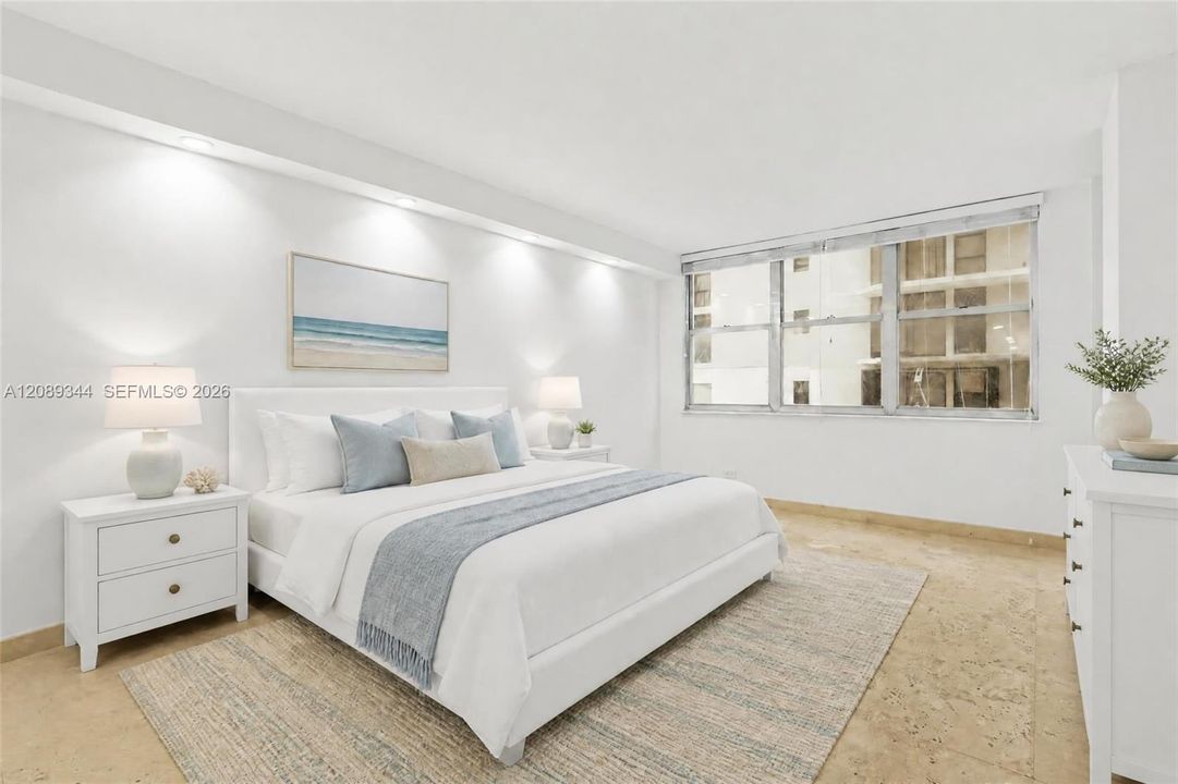 Primary Bedroom Virtually Staged