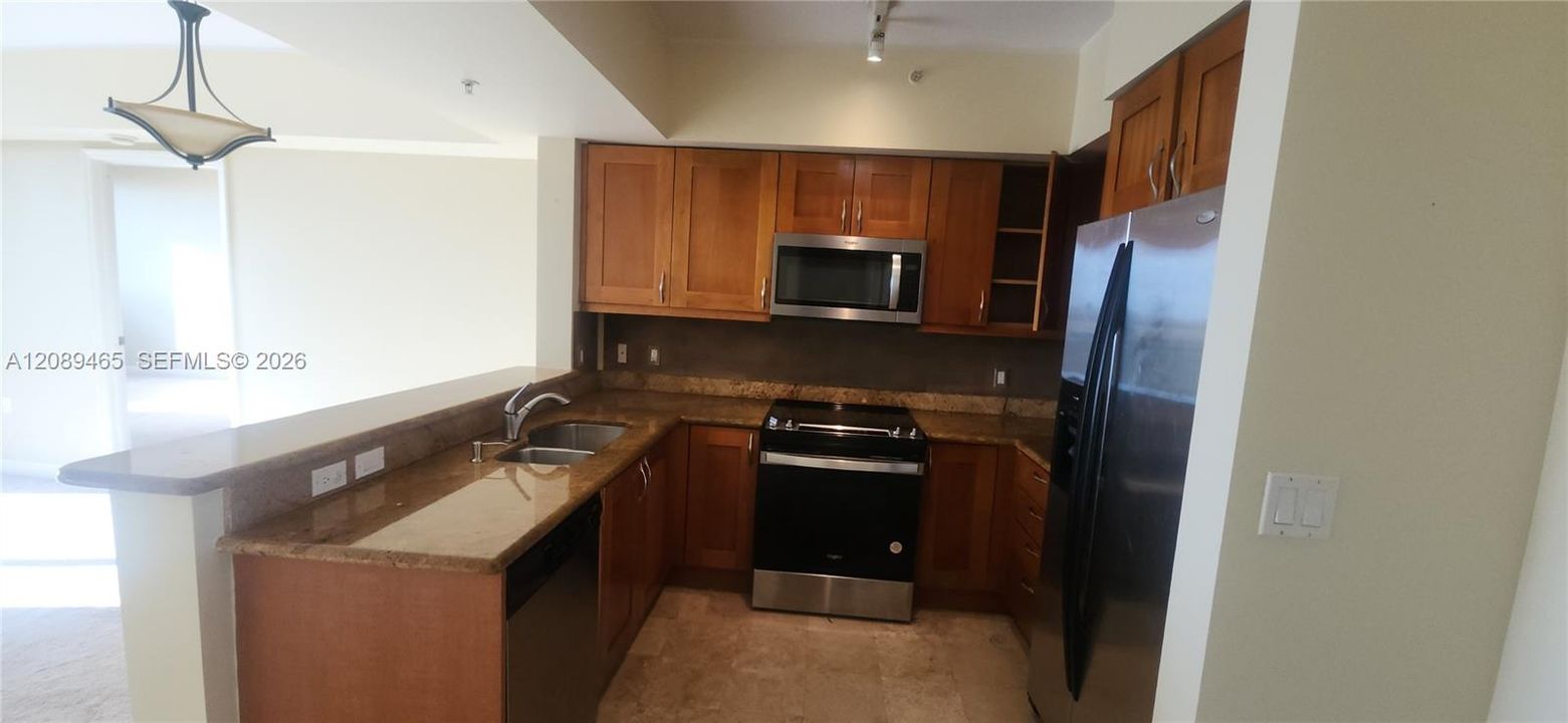 open Kitchen and bright too