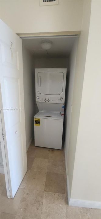 in unit washer and dryer