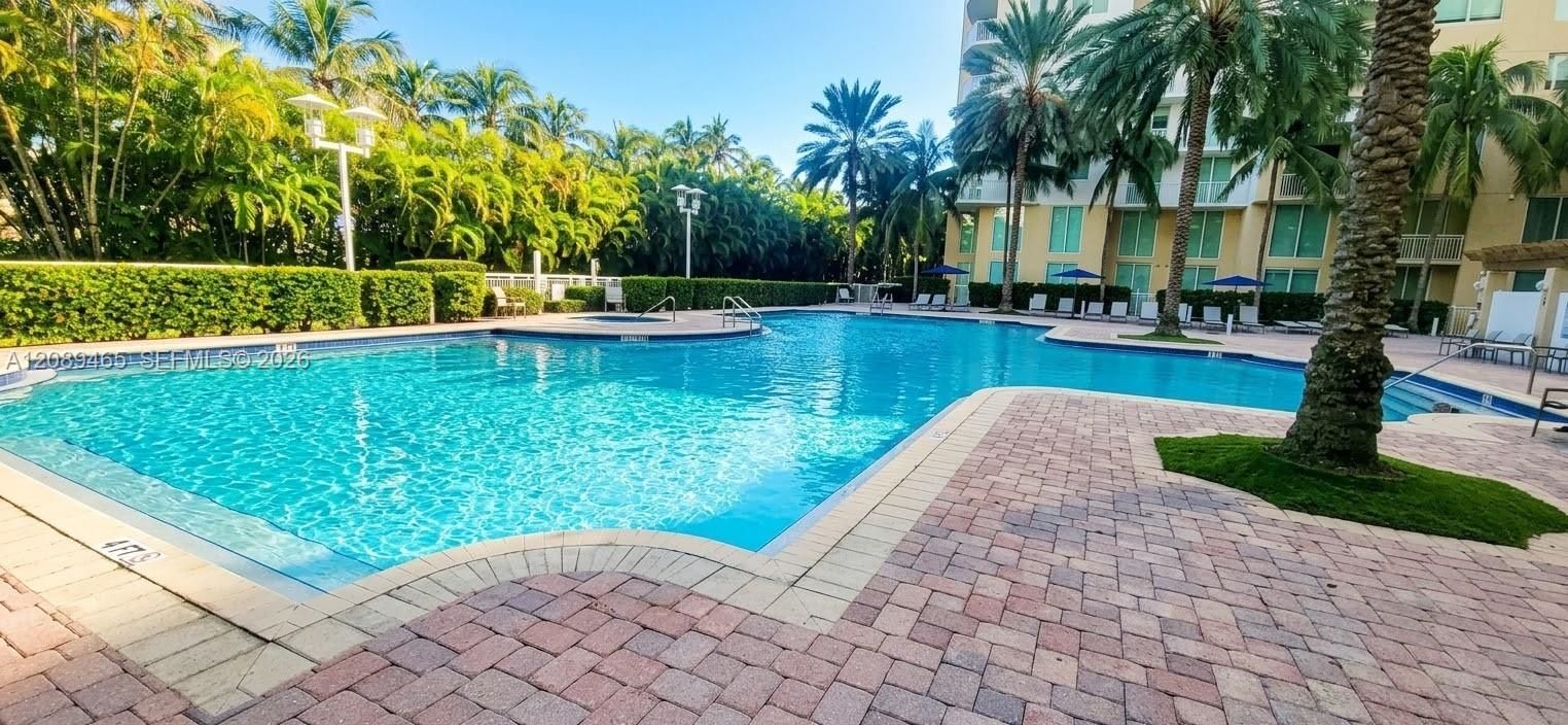 Beautiful pool deck with amazing swimming pool