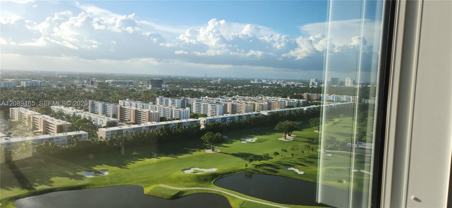 from the bedrooms see the golf course and more