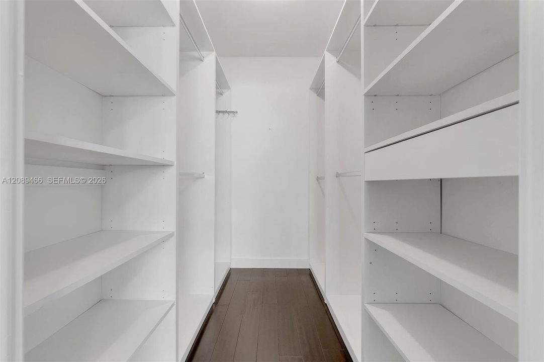Large Walk-in Closet