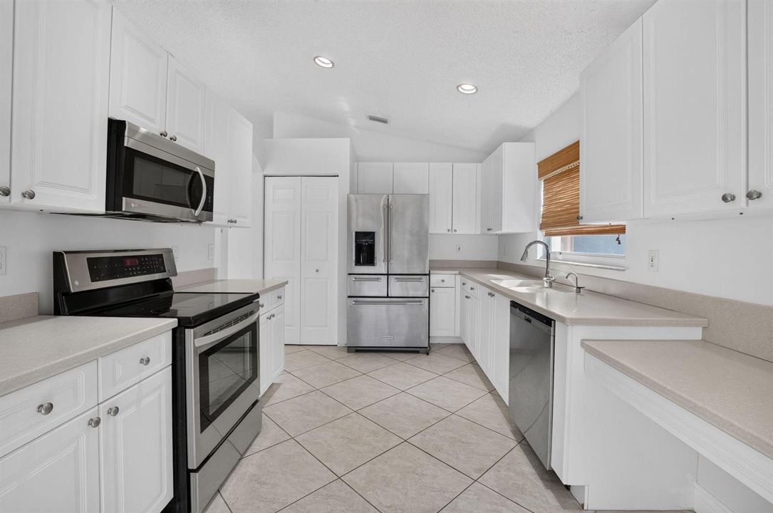 Kitchen with pantry