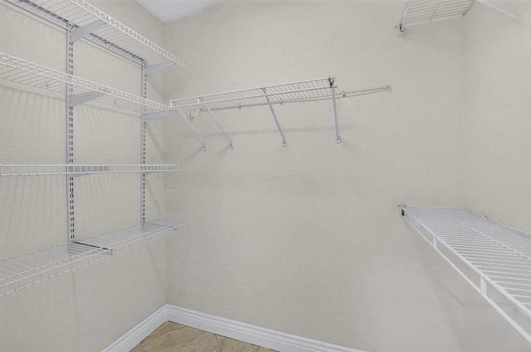 Walk in closets