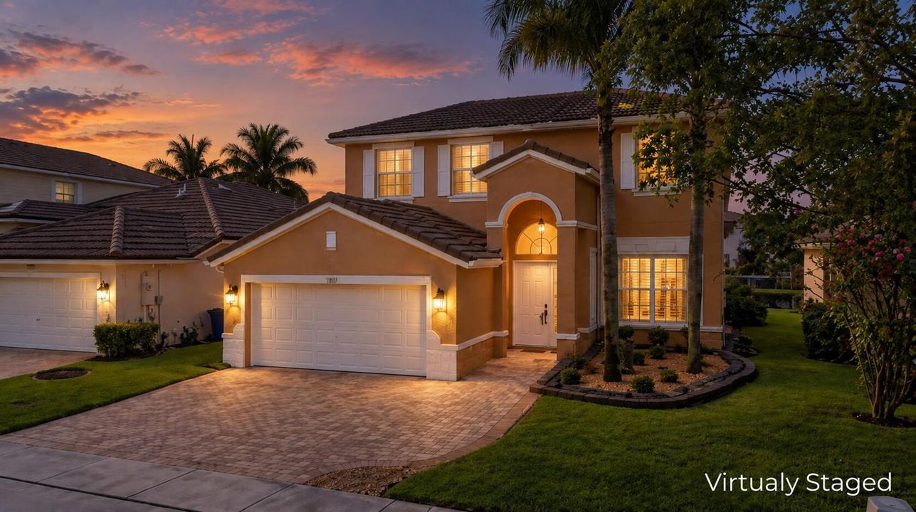 Virtualy Staged Exterior Front