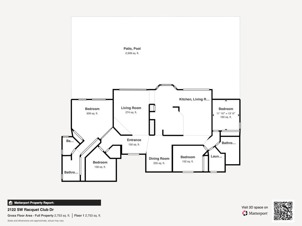 floorplan 2122 SW Racquet Club Dr - Floo
