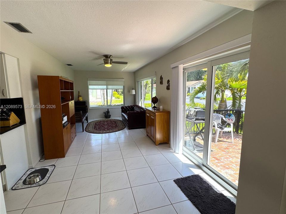 Open Concept Plan! Living Room is open to Dining Room, and open to large den/family room! Custom window treatments throughout home!