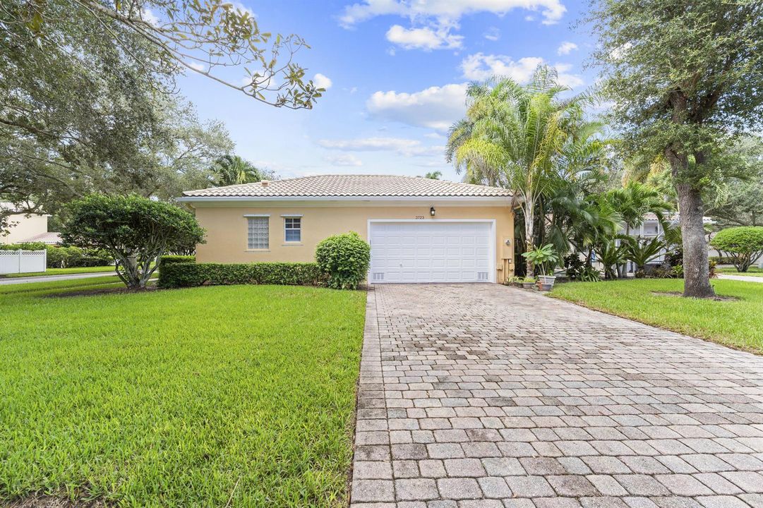 Large Driveway and garage