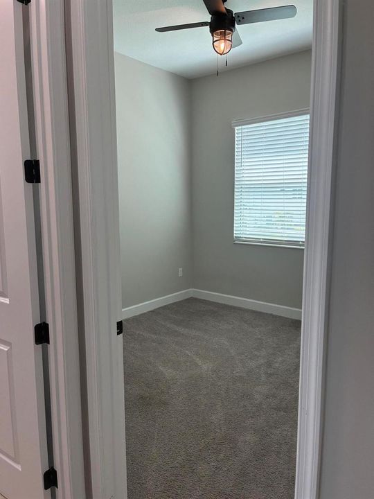 Upstairs bedroom with large closet
