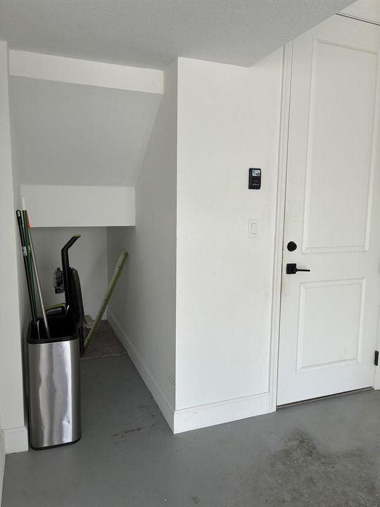 Storage in garage