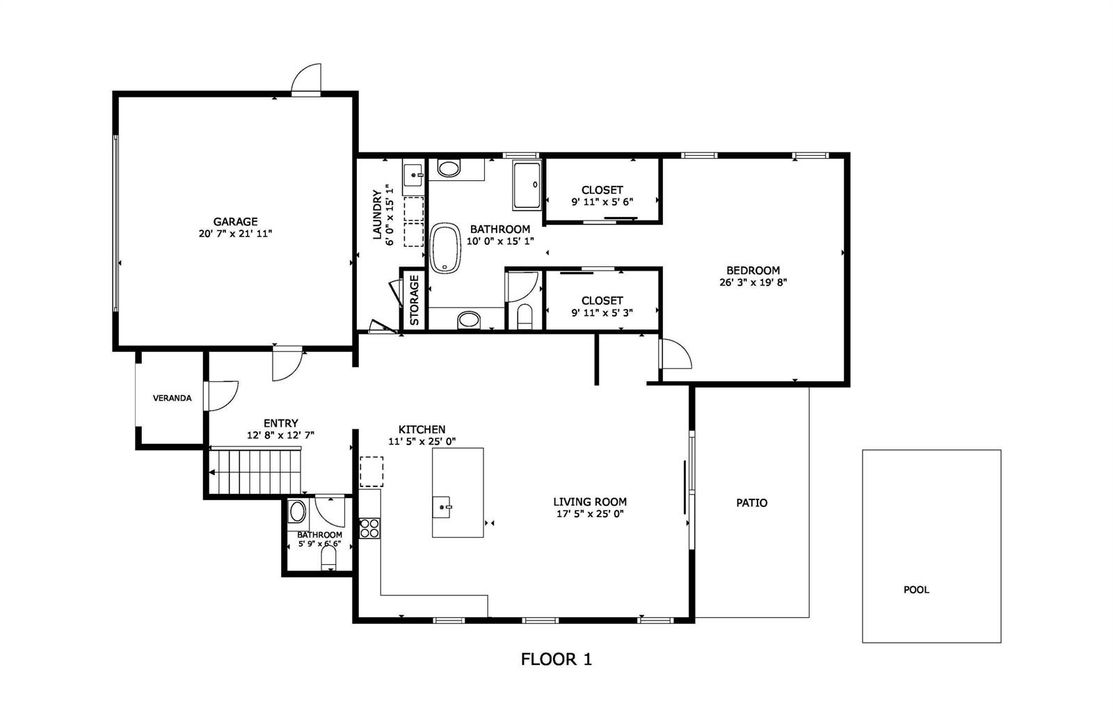 floor plan 131 1st floor