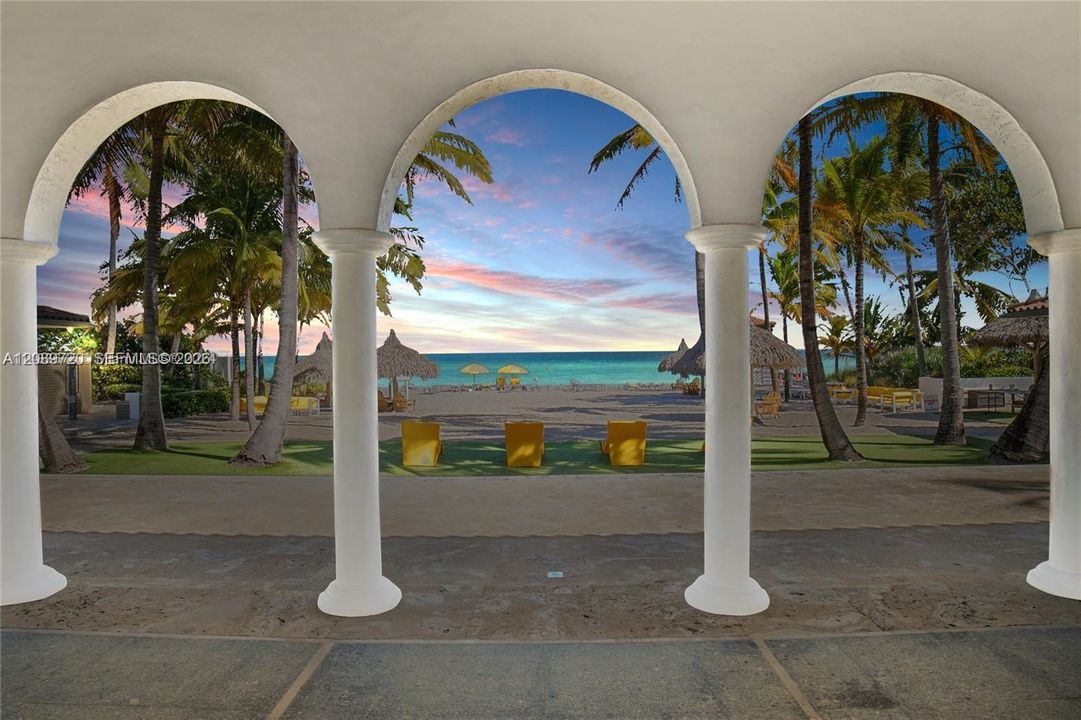 Private Beach Pavilllion