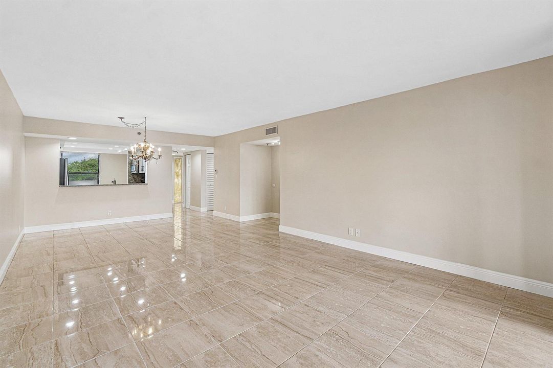 Towards kitchen