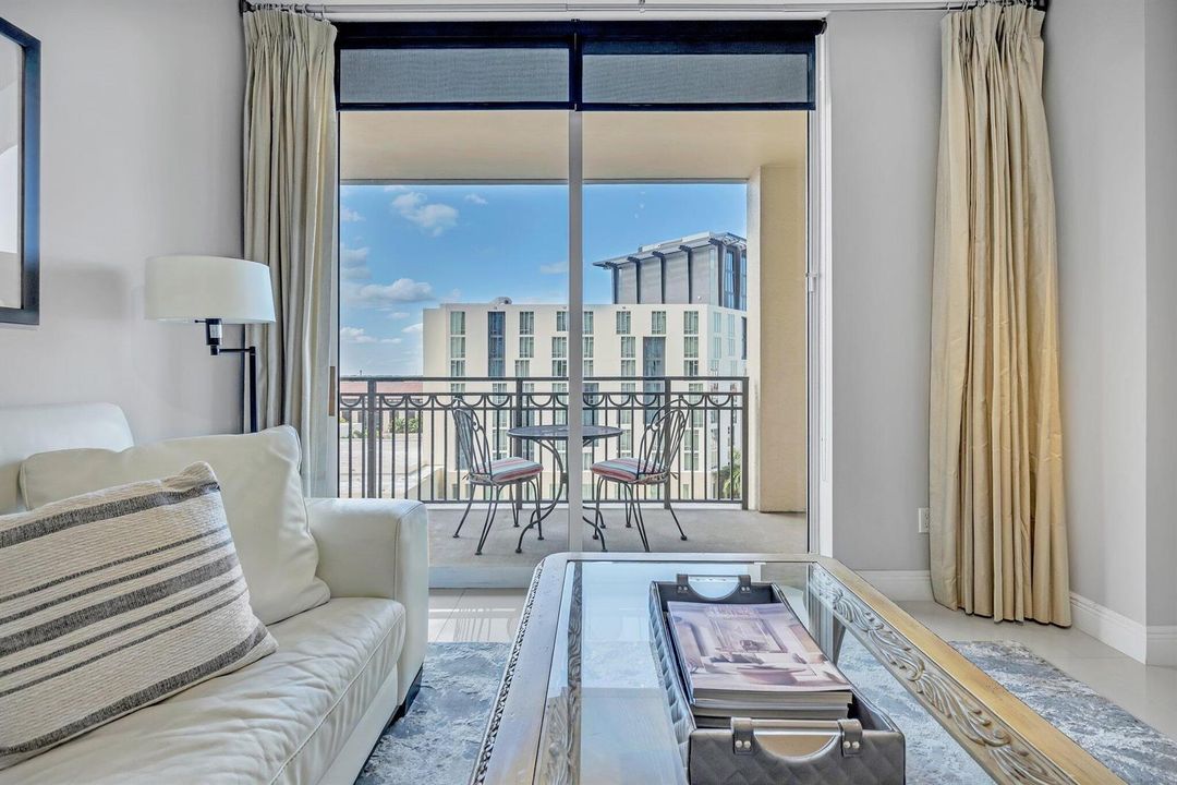 Living Area & Balcony Views