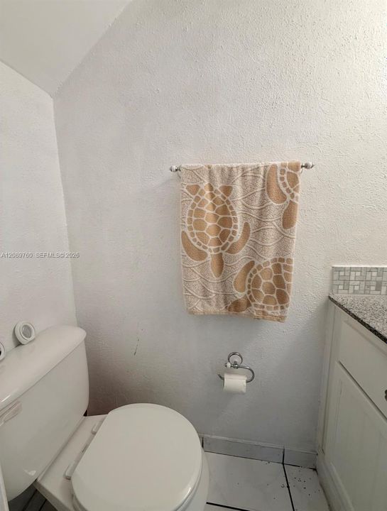 First Floor half bathroom